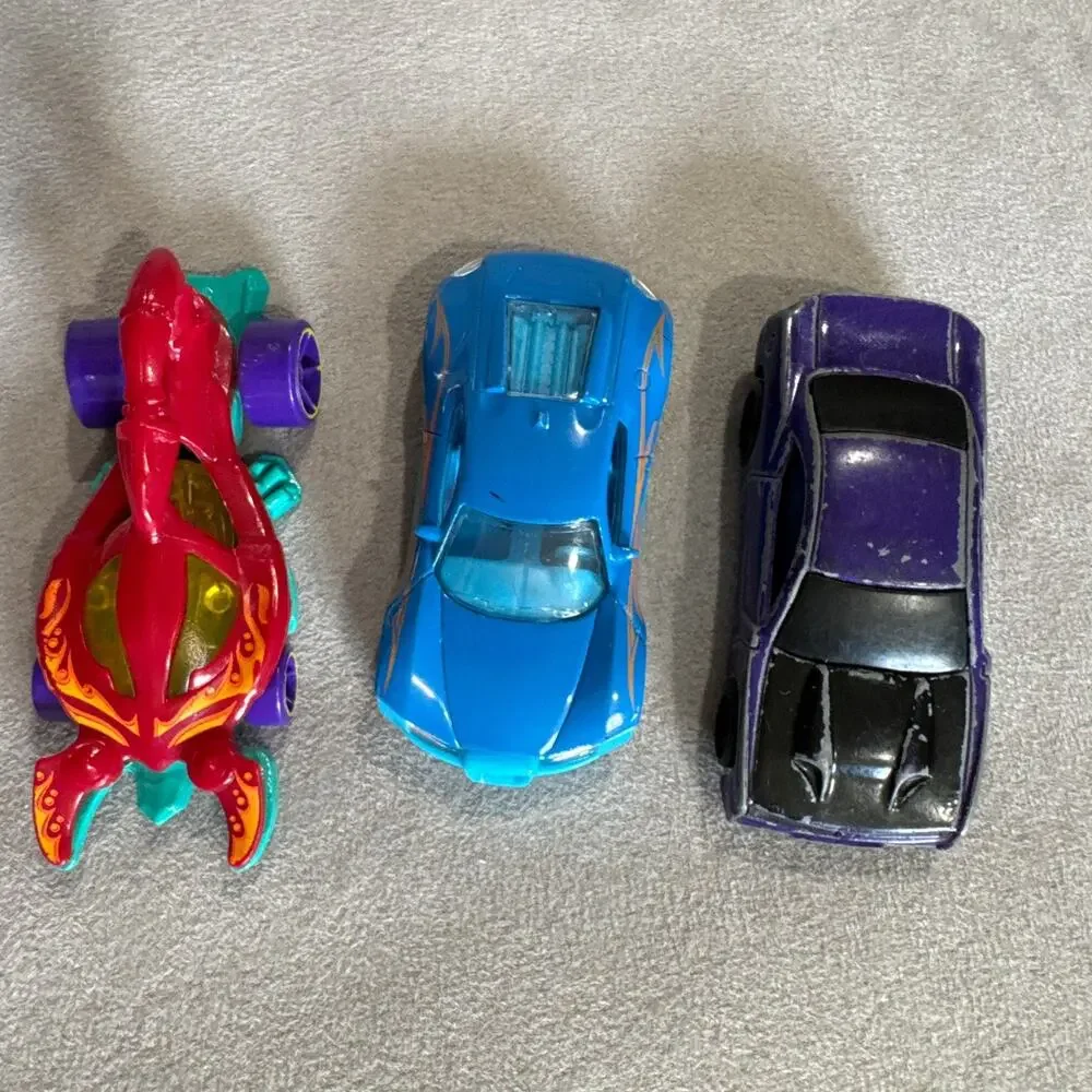 Lot Of 10 Hot Wheels Die Cast Fast Lane Matchbox & More Cars Toy Cars Vehicles